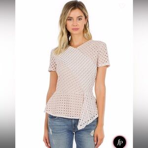 BCBG MaxAzria Peplum Top